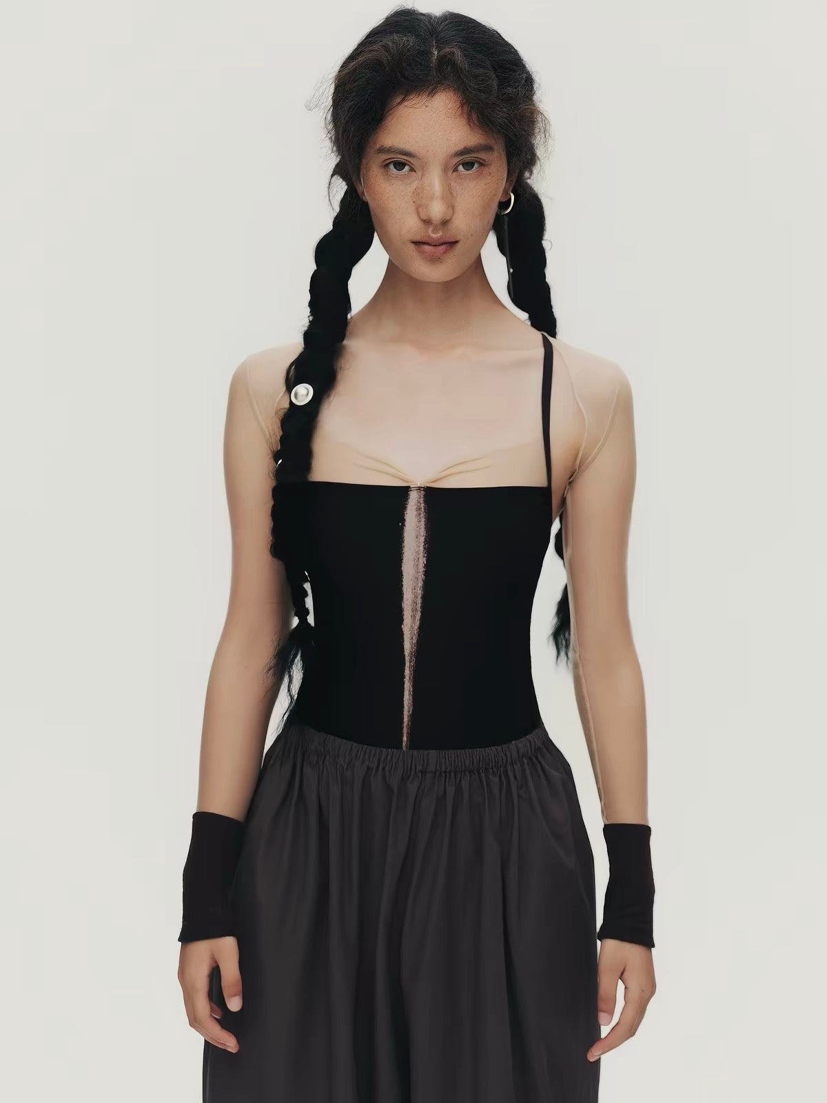 Typha « Empreinte » — Leotard de Ballet à Bretelles